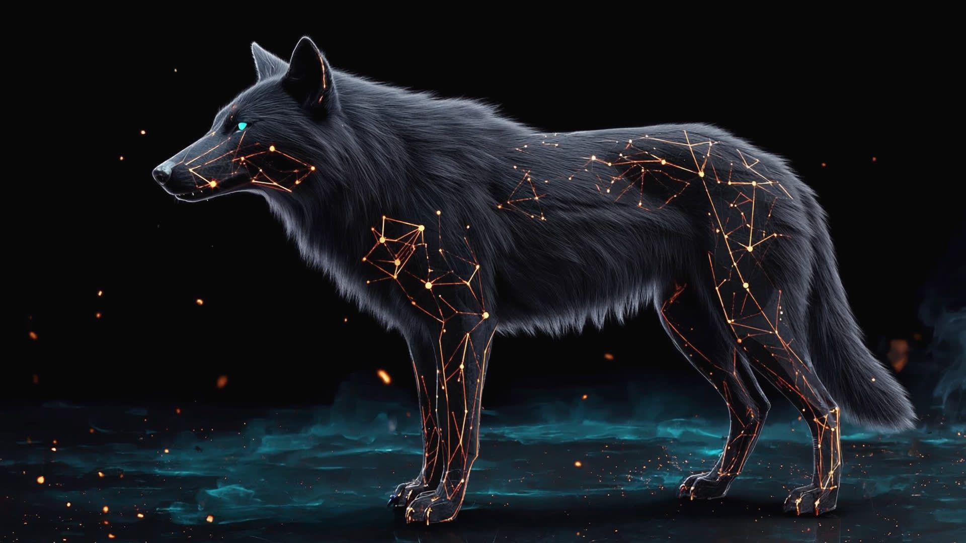 token wolf